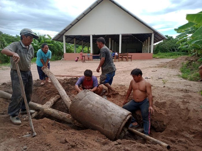 Tard Noi (Farng) Christian Fellowship Church Affected by flash floods 01