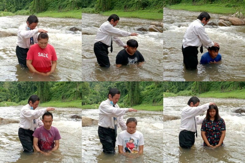 VTM Churches’s member baptized 0