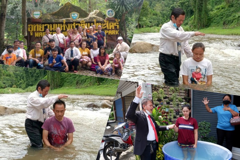 VTM Churches’s member baptized