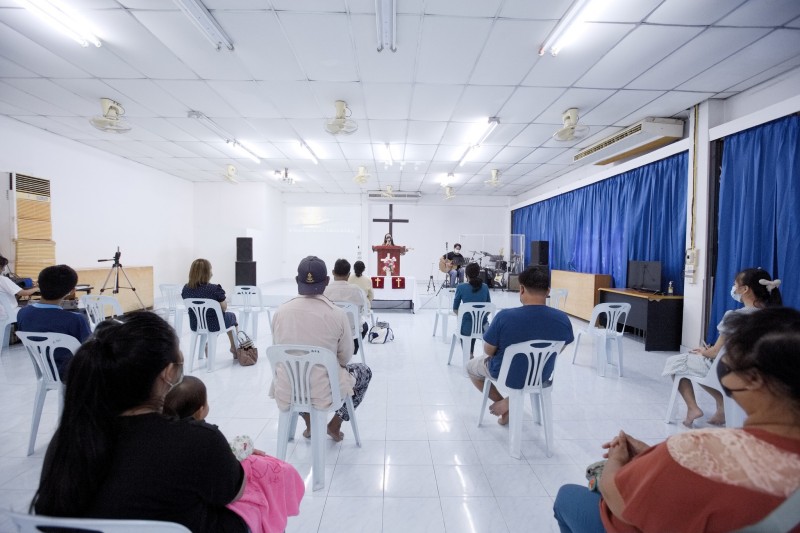 Baptism ceremony Chachoengsao Christian Fellowship Church 01