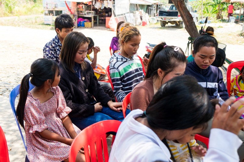 Srisophon Shared Love Group of believers, Cambodia 08