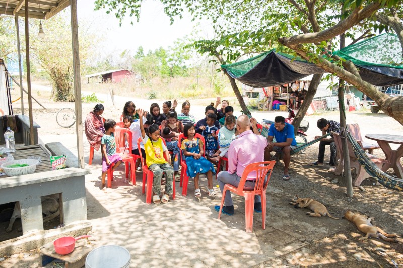 Srisophon Shared Love Group of believers, Cambodia 09