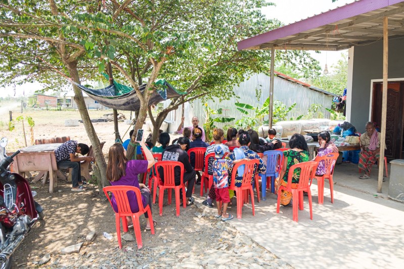 Srisophon Shared Love Group of believers, Cambodia 10