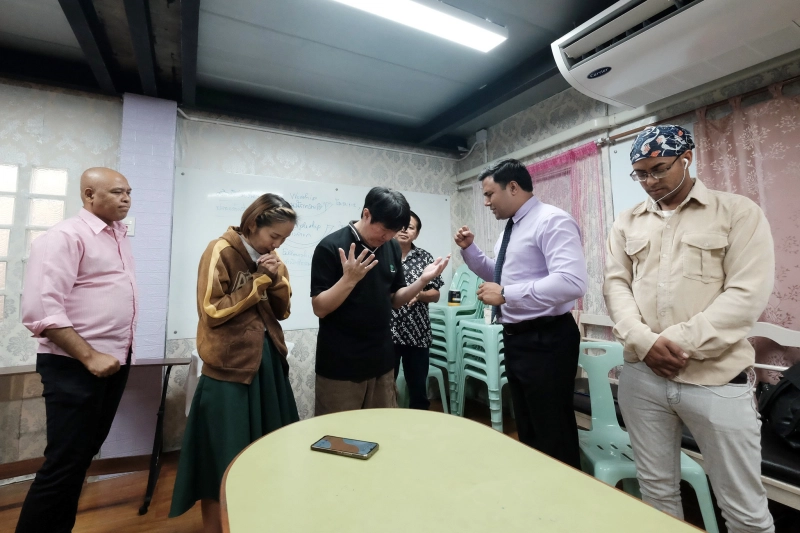 batch_A Servant of God from Nepal Visits VTM Churches 013